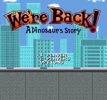 Image n° 1 - screenshots  : We're Back! - A Dinosaur's Story